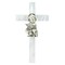 Roman Girl's Mother of Pearl First Communion Wall Cross